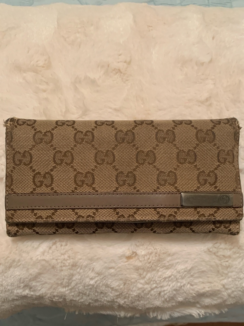 Gucci Brown Monogram Wallet